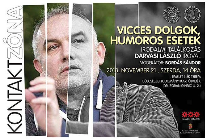 Darvasi László az újvidéki Magyar Tanszéken